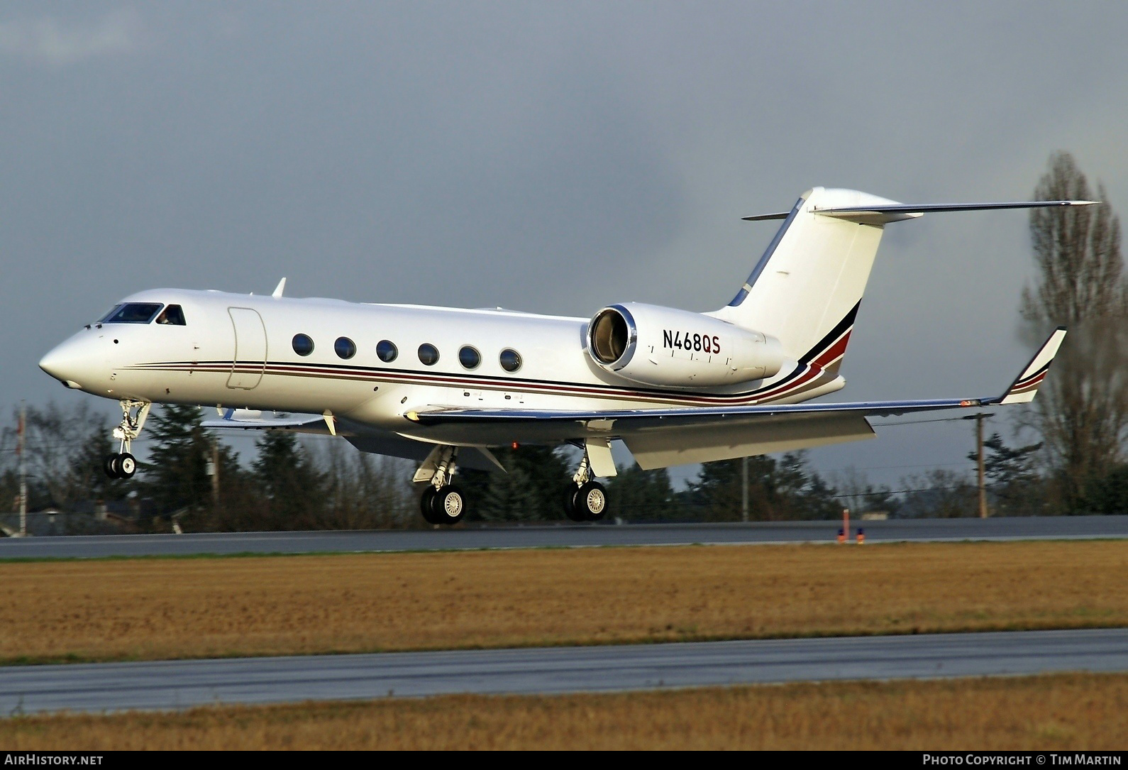 Aircraft Photo of N468QS | Gulfstream Aerospace G-IV-X Gulfstream G450 | AirHistory.net #217581