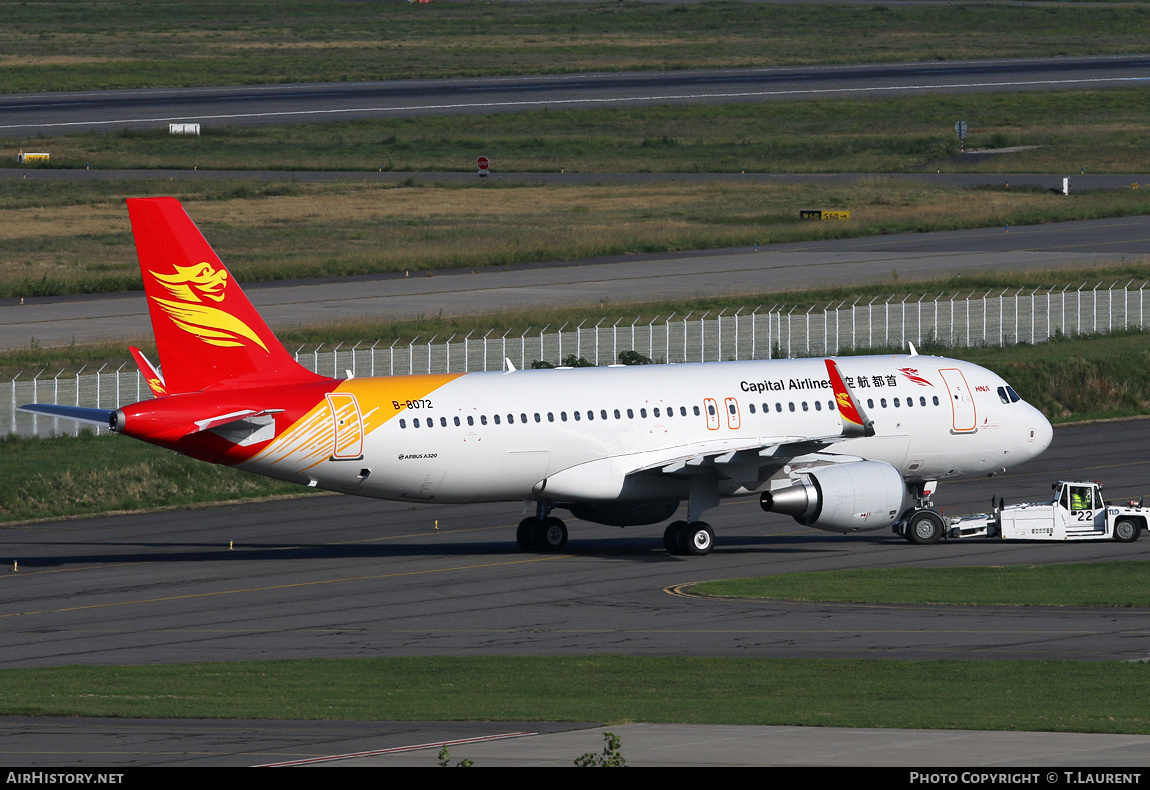 Aircraft Photo of B-8072 | Airbus A320-214 | Capital Airlines | AirHistory.net #217594