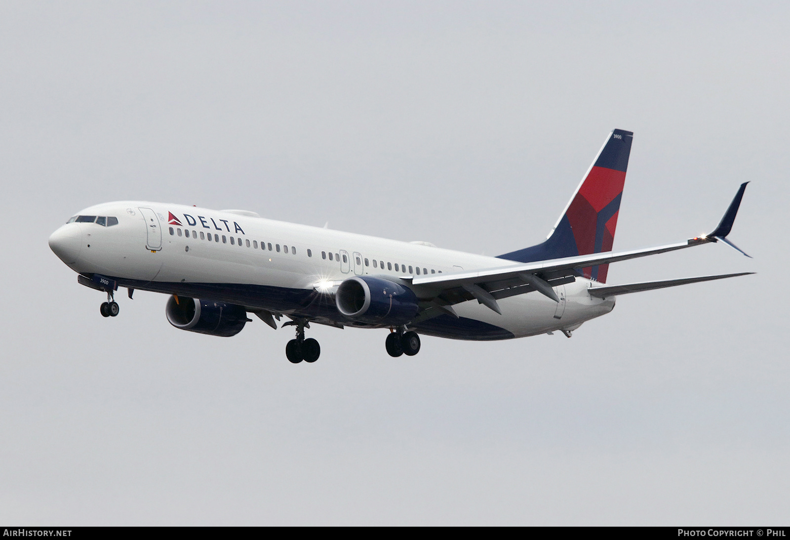 Aircraft Photo of N900DU | Boeing 737-900/ER | Delta Air Lines | AirHistory.net #217597