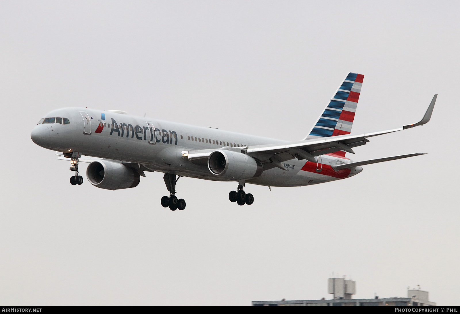 Aircraft Photo of N204UW | Boeing 757-23N | American Airlines | AirHistory.net #217598