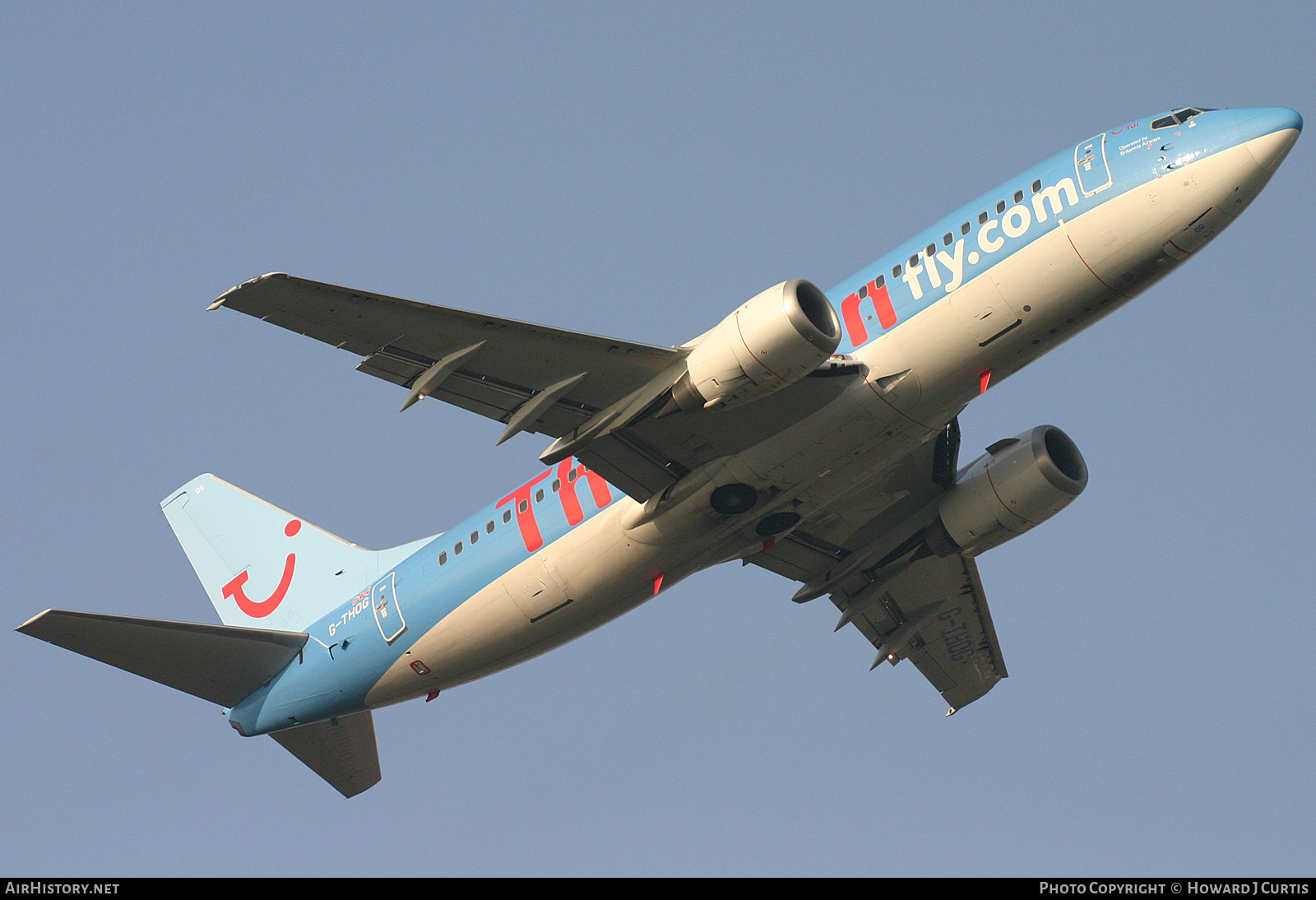 Aircraft Photo of G-THOG | Boeing 737-31S | Thomsonfly | AirHistory.net #217605