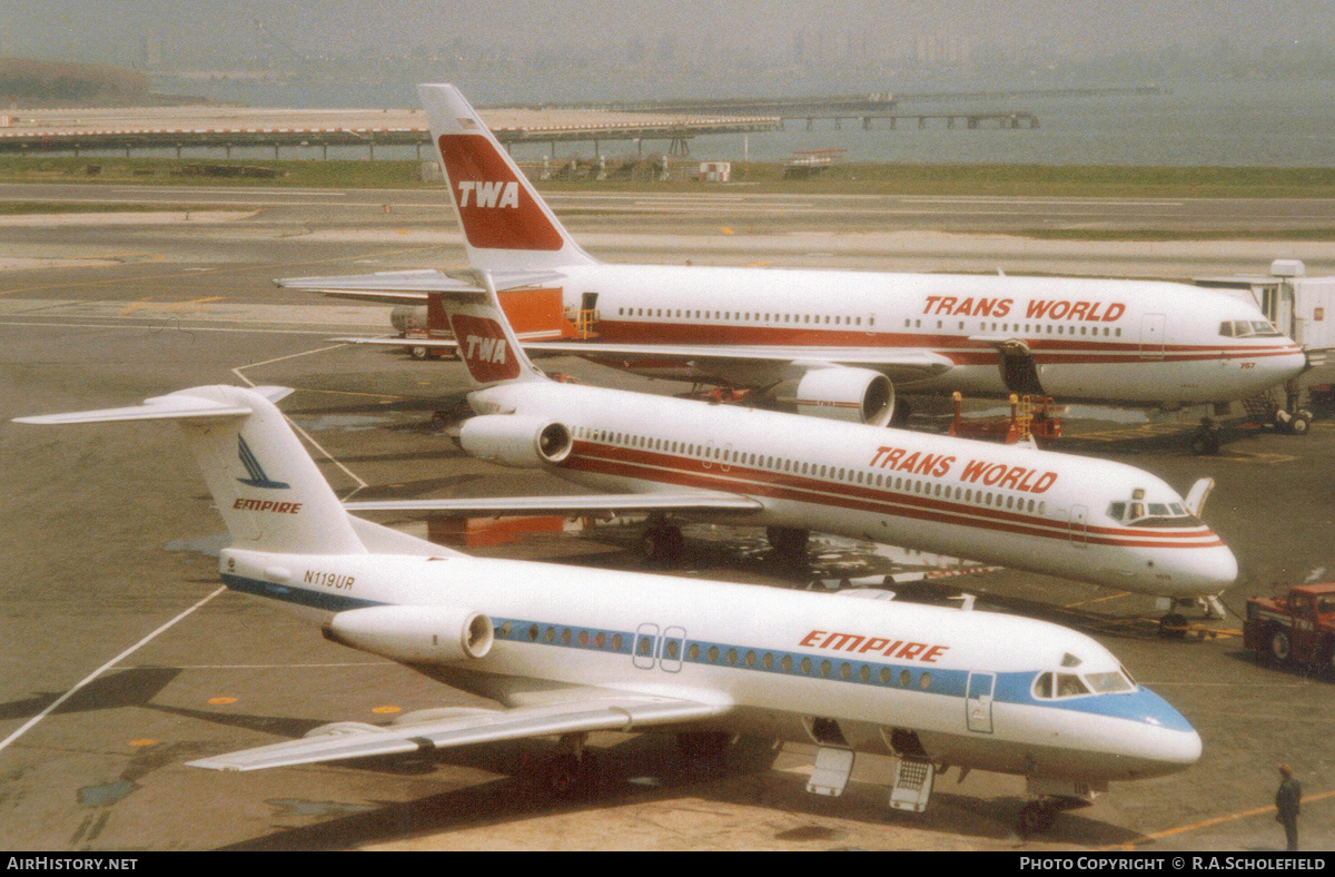 Aircraft Photo of N119UR | Fokker F28-4000 Fellowship | Empire Airlines | AirHistory.net #217626