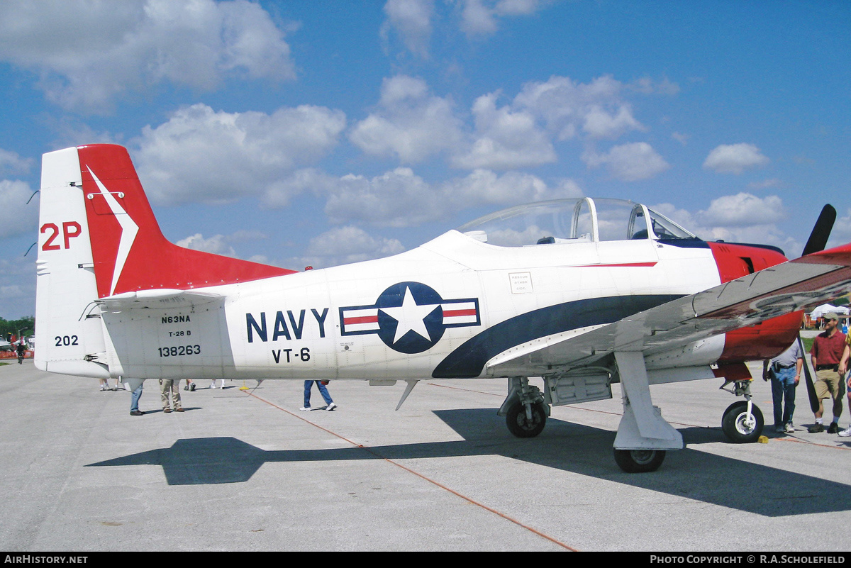 Aircraft Photo of N63NA / 138263 | North American T-28B Trojan | USA - Navy | AirHistory.net #217632
