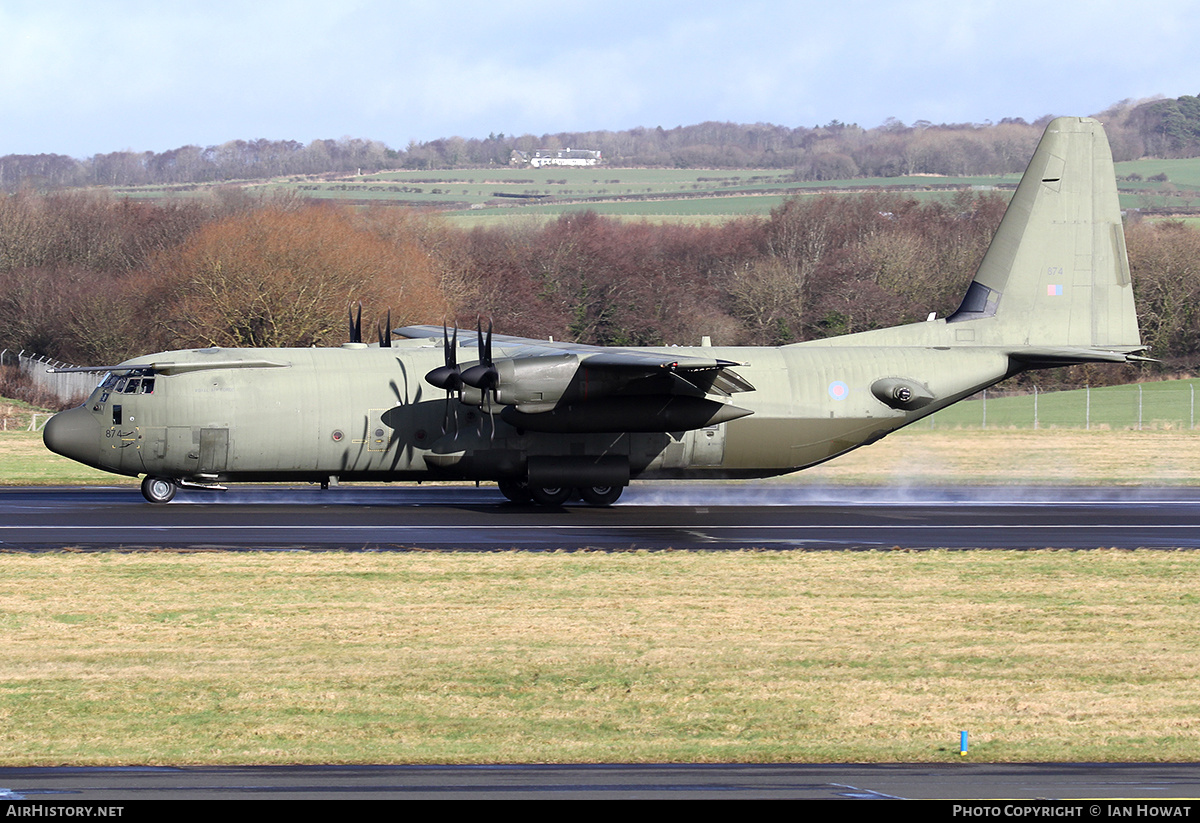 Aircraft Photo of ZH874 | Lockheed Martin C-130J-30 Hercules C4 | UK - Air Force | AirHistory.net #217663