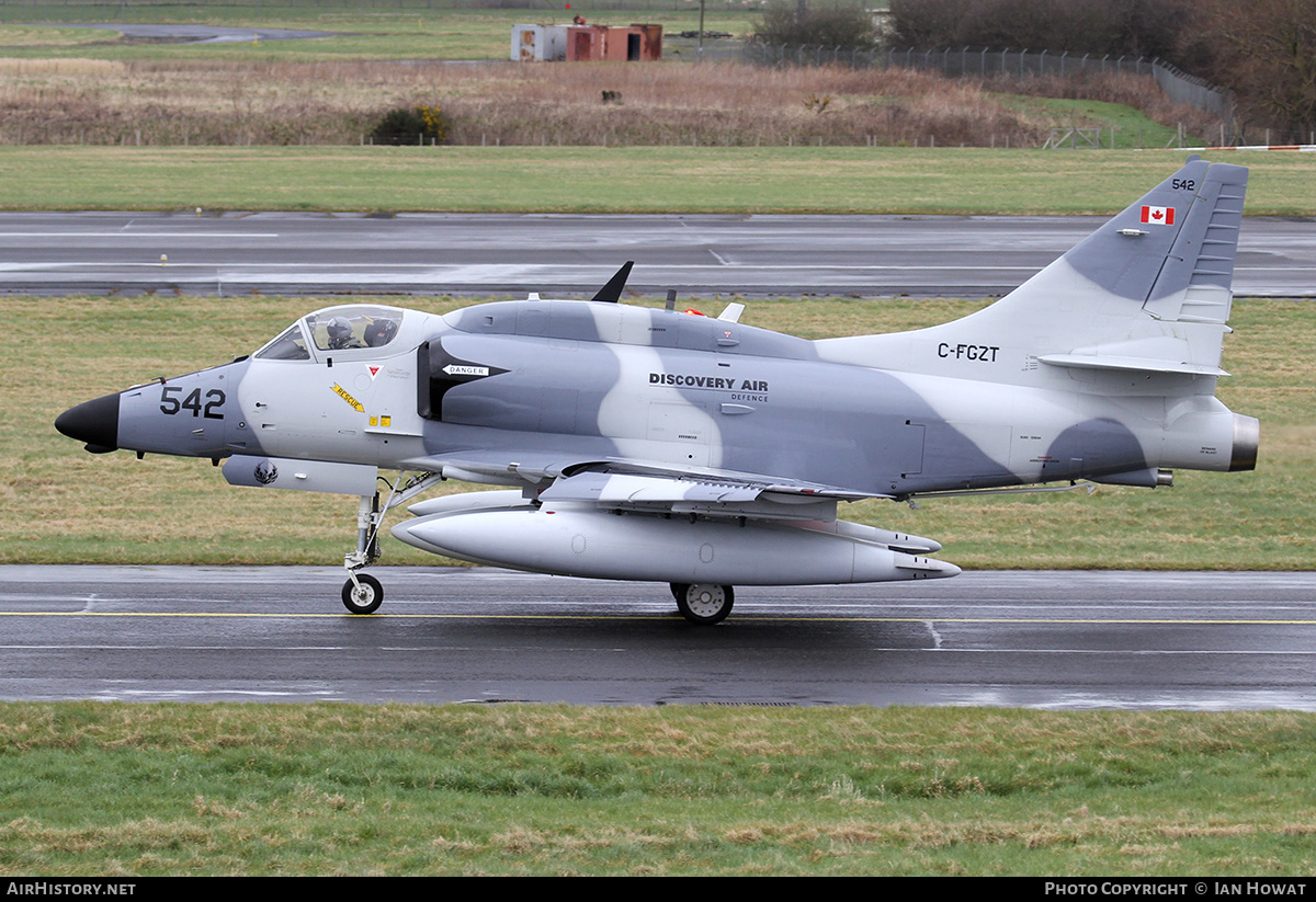 Aircraft Photo of C-FGZT | McDonnell Douglas A-4N Skyhawk II | Discovery Air Defence Services | AirHistory.net #217674