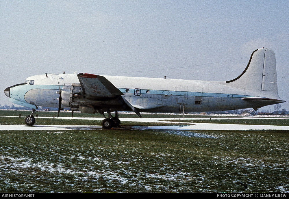 Aircraft Photo of CF-KAD | Douglas C-54B Skymaster | AirHistory.net #217694