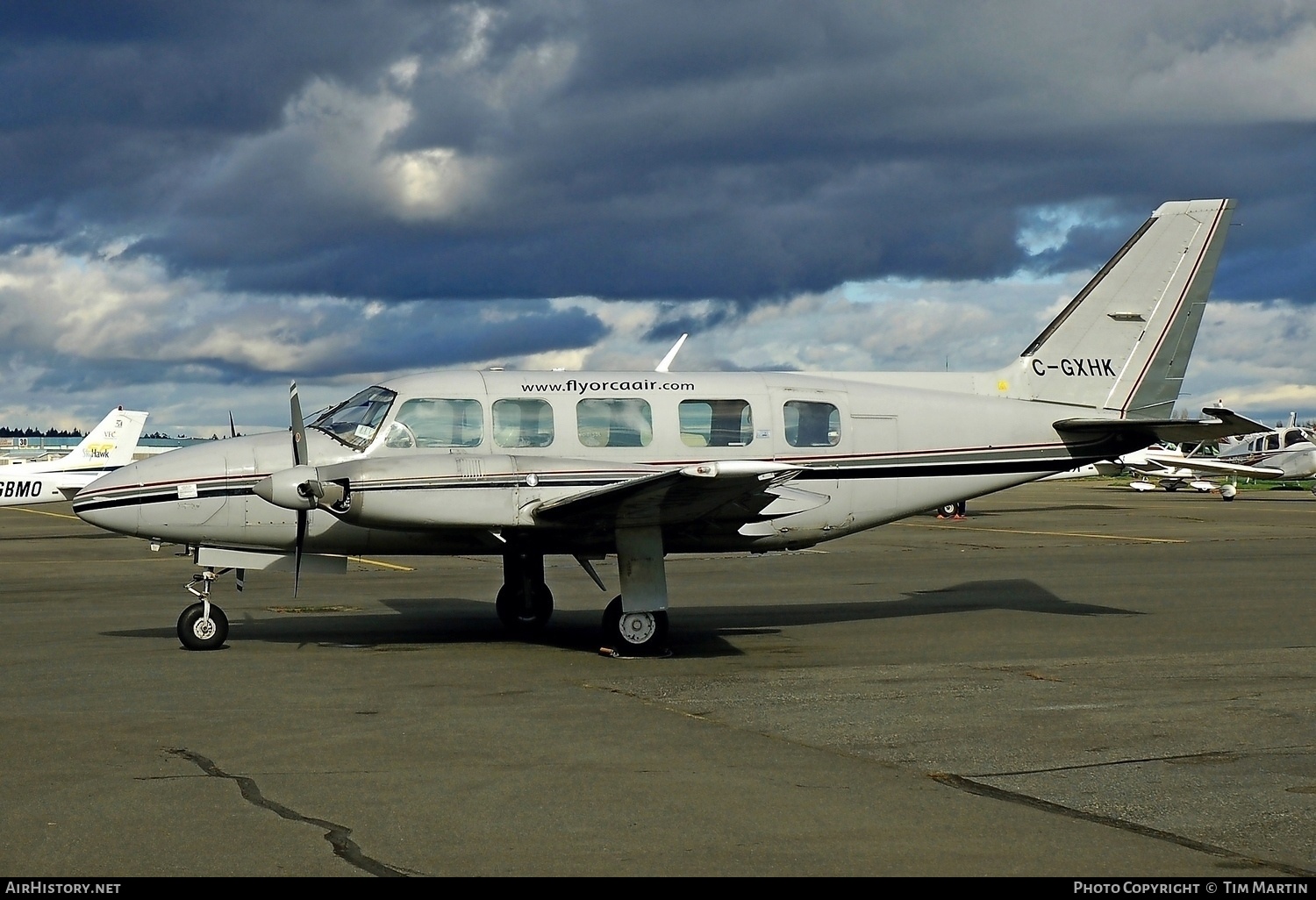 Aircraft Photo of C-GXHK | Piper PA-31-350 Navajo Chieftain | Orca Air | AirHistory.net #217704