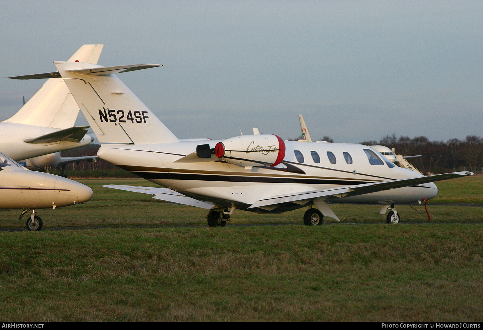 Aircraft Photo of N524SF | Cessna 525 CitationJet | AirHistory.net #217710