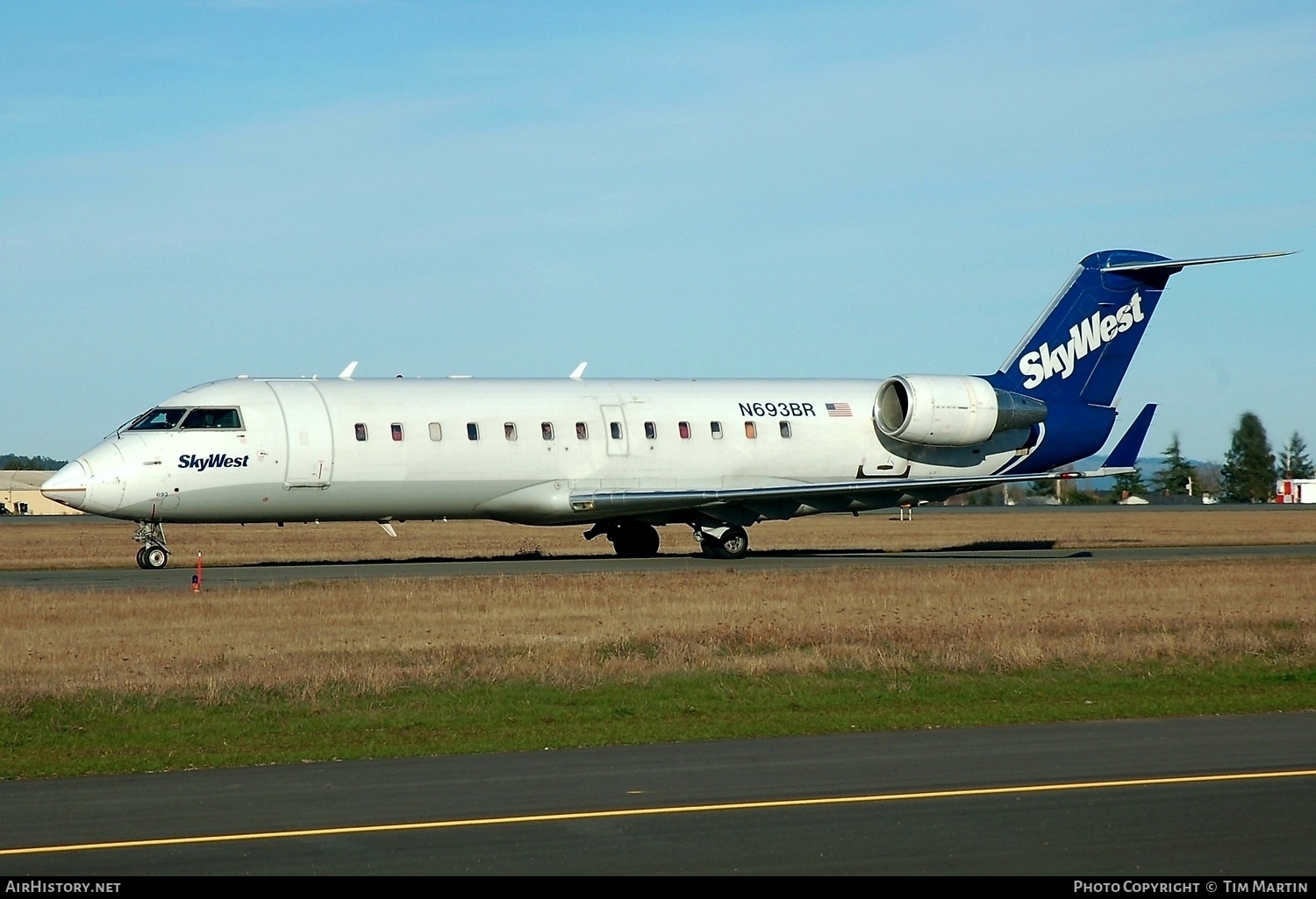 Aircraft Photo of N693BR | Bombardier CRJ-200ER (CL-600-2B19) | SkyWest Airlines | AirHistory.net #217717