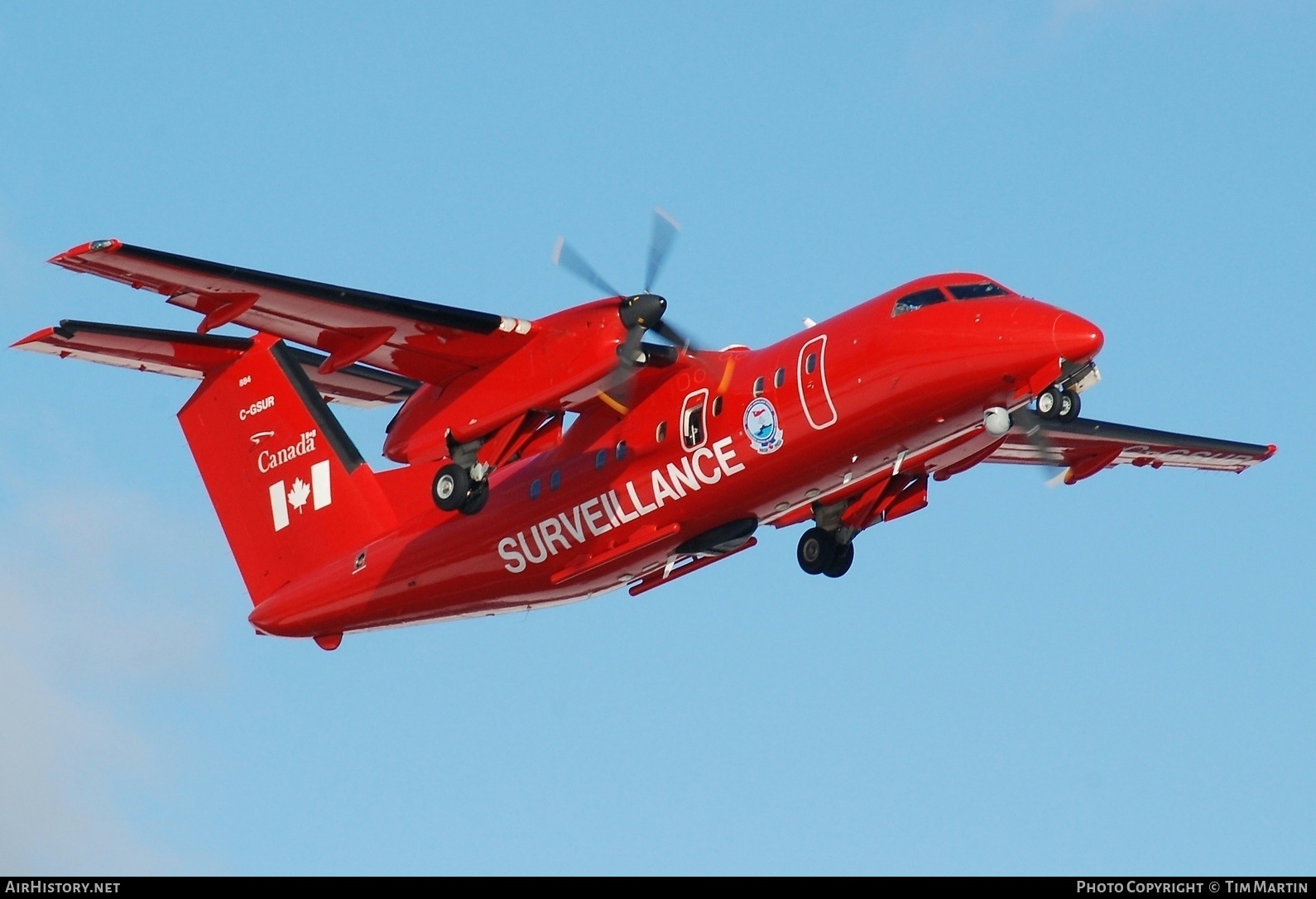 Aircraft Photo of C-GSUR | De Havilland Canada DHC-8-102 Dash 8 | Transport Canada | AirHistory.net #217721