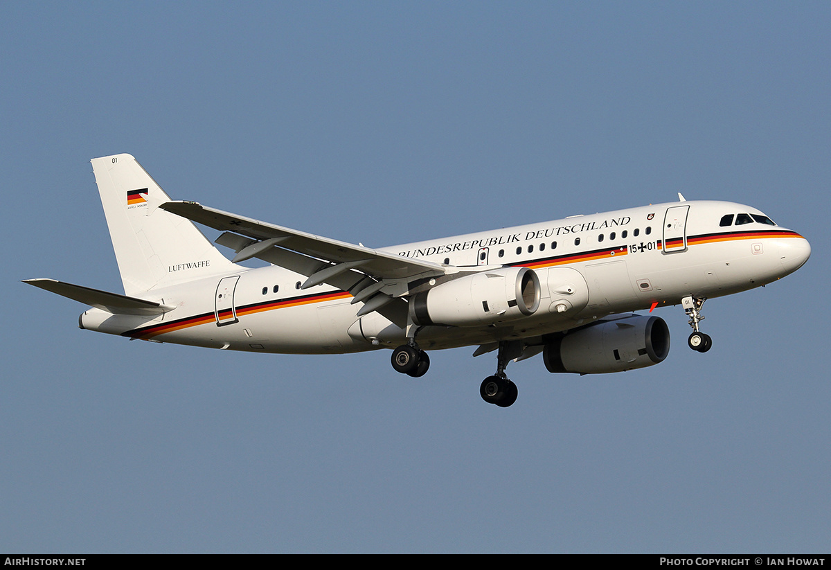Aircraft Photo of 1501 | Airbus ACJ319 (A319-133/CJ) | Germany - Air Force | AirHistory.net #217724