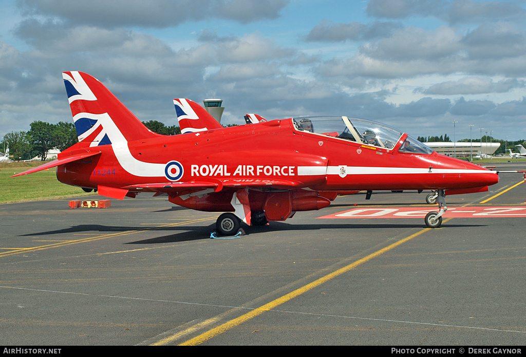 Aircraft Photo of XX244 | British Aerospace Hawk T1 | UK - Air Force | AirHistory.net #217726