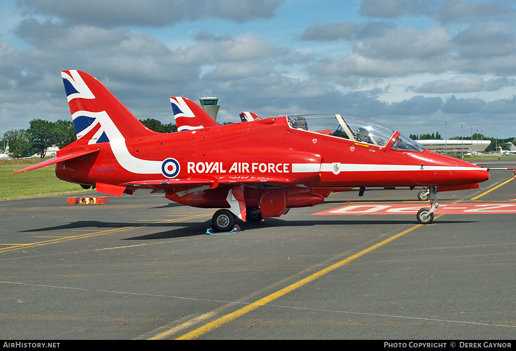 Aircraft Photo of XX244 | British Aerospace Hawk T.1 | UK - Air Force | AirHistory.net #217726