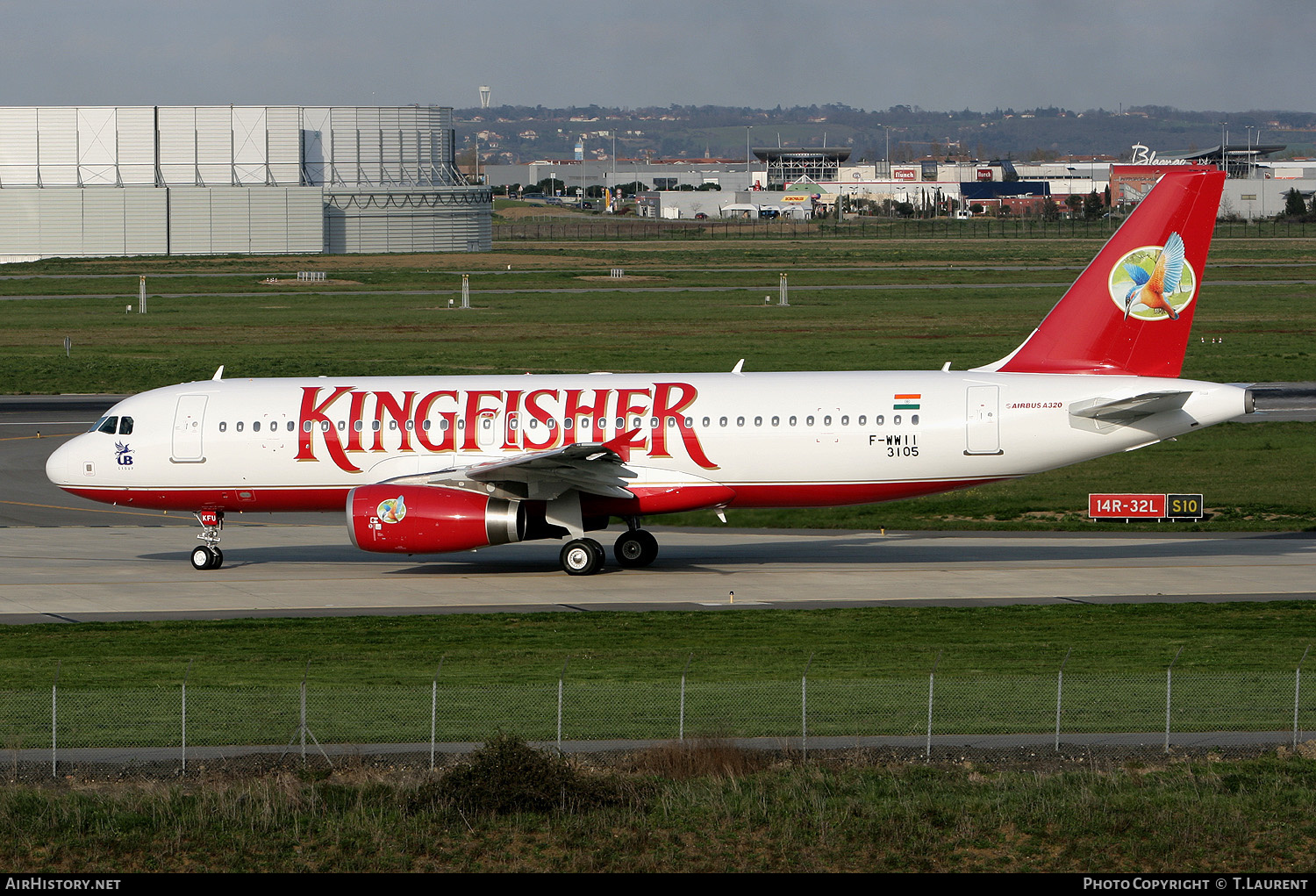 Aircraft Photo of F-WWII | Airbus A320-232 | Kingfisher Airlines | AirHistory.net #217737