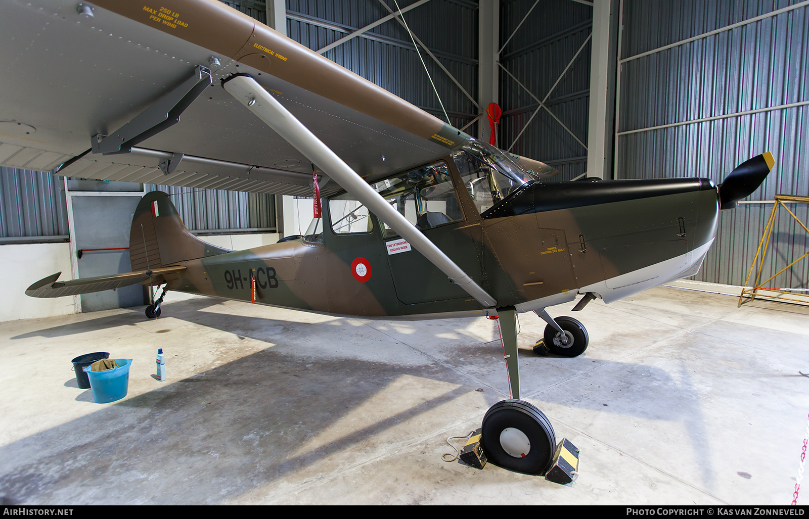 Aircraft Photo of 9H-ACB | Cessna O-1E Bird Dog (305C/L-19E) | Malta - Air Force | AirHistory.net #217752