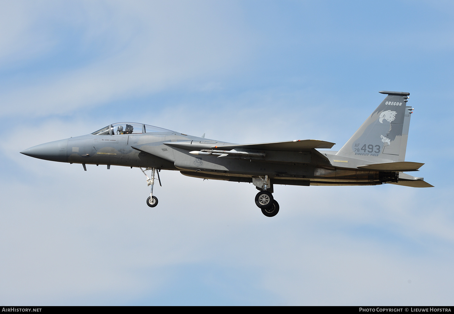 Aircraft Photo of 78-0493 | McDonnell Douglas F-15C Eagle | USA - Air Force | AirHistory.net #217758