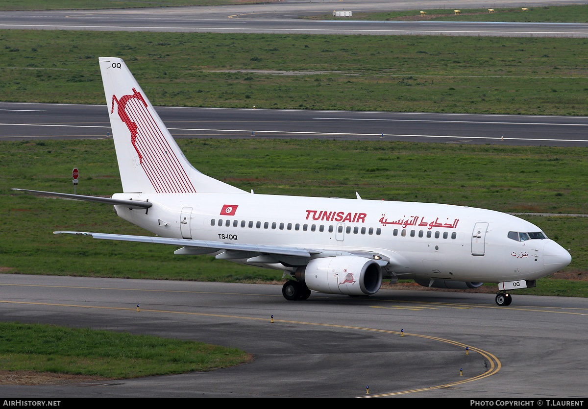 Aircraft Photo of TS-IOQ | Boeing 737-6H3 | Tunisair | AirHistory.net #217773