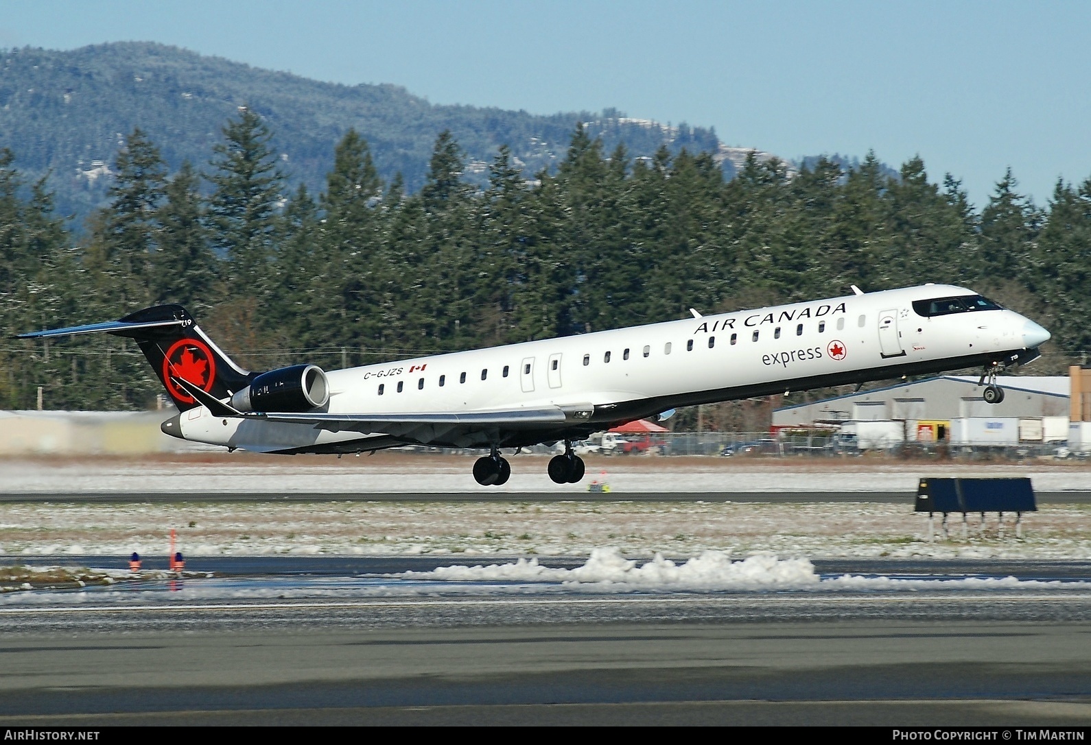 Aircraft Photo of C-GJZS | Bombardier CRJ-900 (CL-600-2D24) | Air Canada Express | AirHistory.net #217775