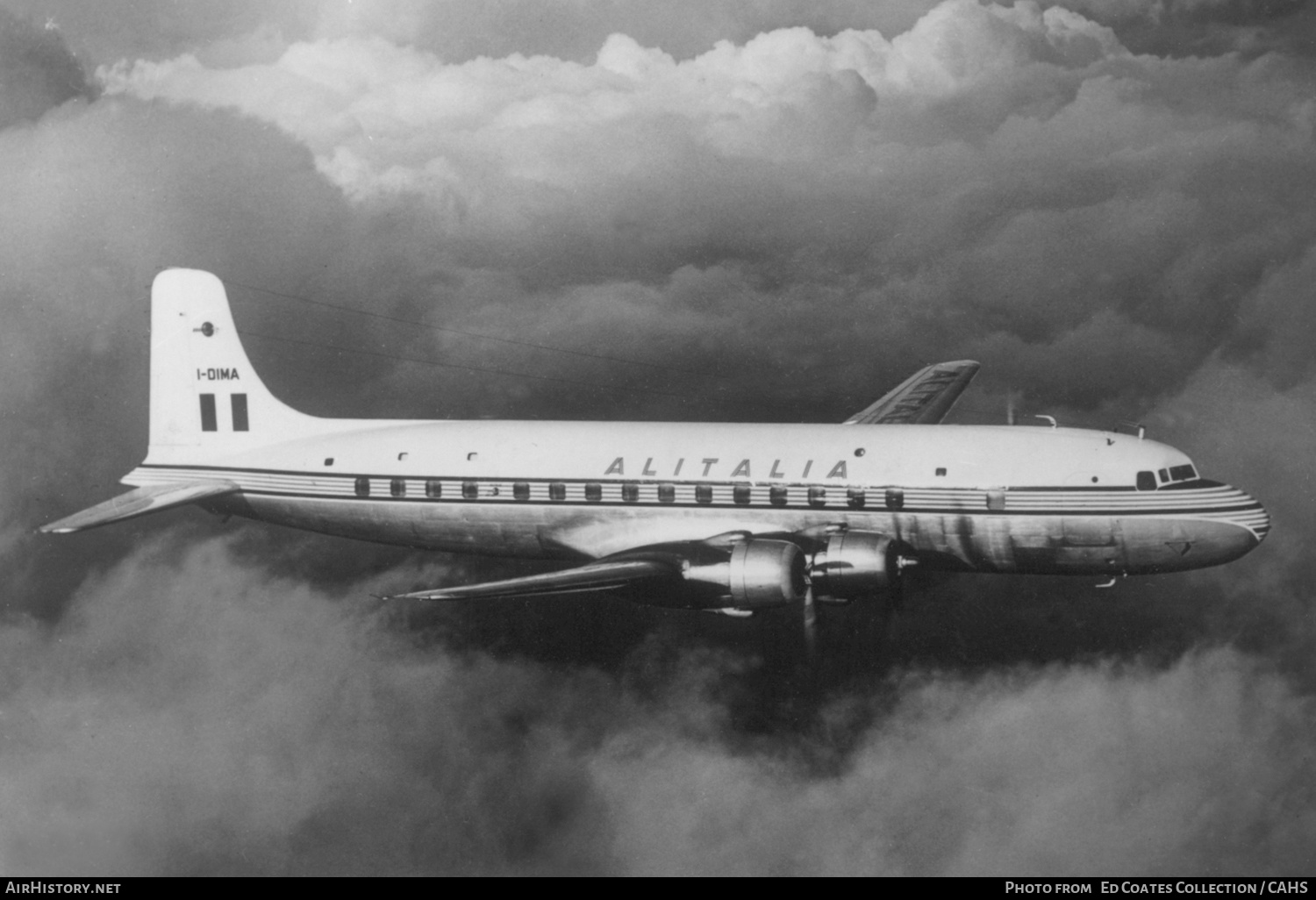 Aircraft Photo of I-DIMA | Douglas DC-6B | Alitalia | AirHistory.net #217783