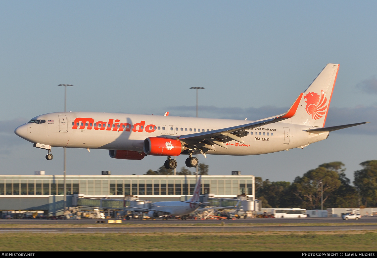 Aircraft Photo of 9M-LNM | Boeing 737-8GP | Malindo Air | AirHistory.net #217787