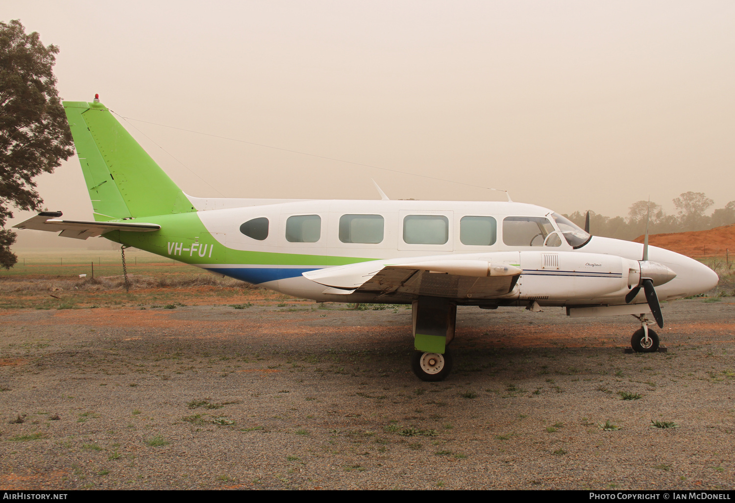 Aircraft Photo of VH-FUI | Piper PA-31-350 Navajo Chieftain | AirHistory.net #217794