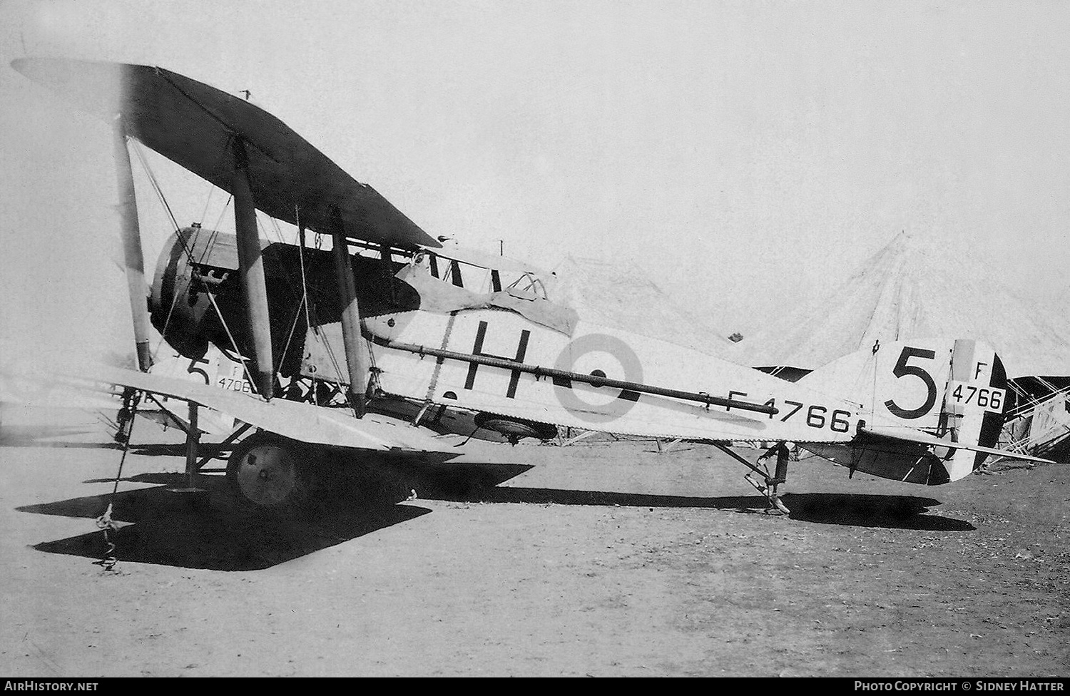 Aircraft Photo of F4766 | Bristol F.2B Fighter | UK - Air Force | AirHistory.net #217798