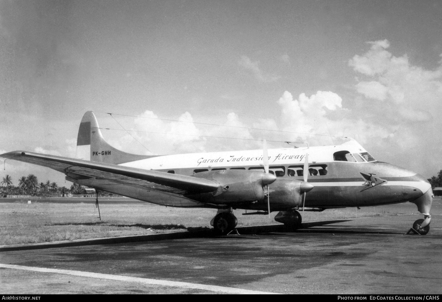Aircraft Photo of PK-GHH | De Havilland D.H. 114 Heron 1B | Garuda Indonesian Airways | AirHistory.net #217799