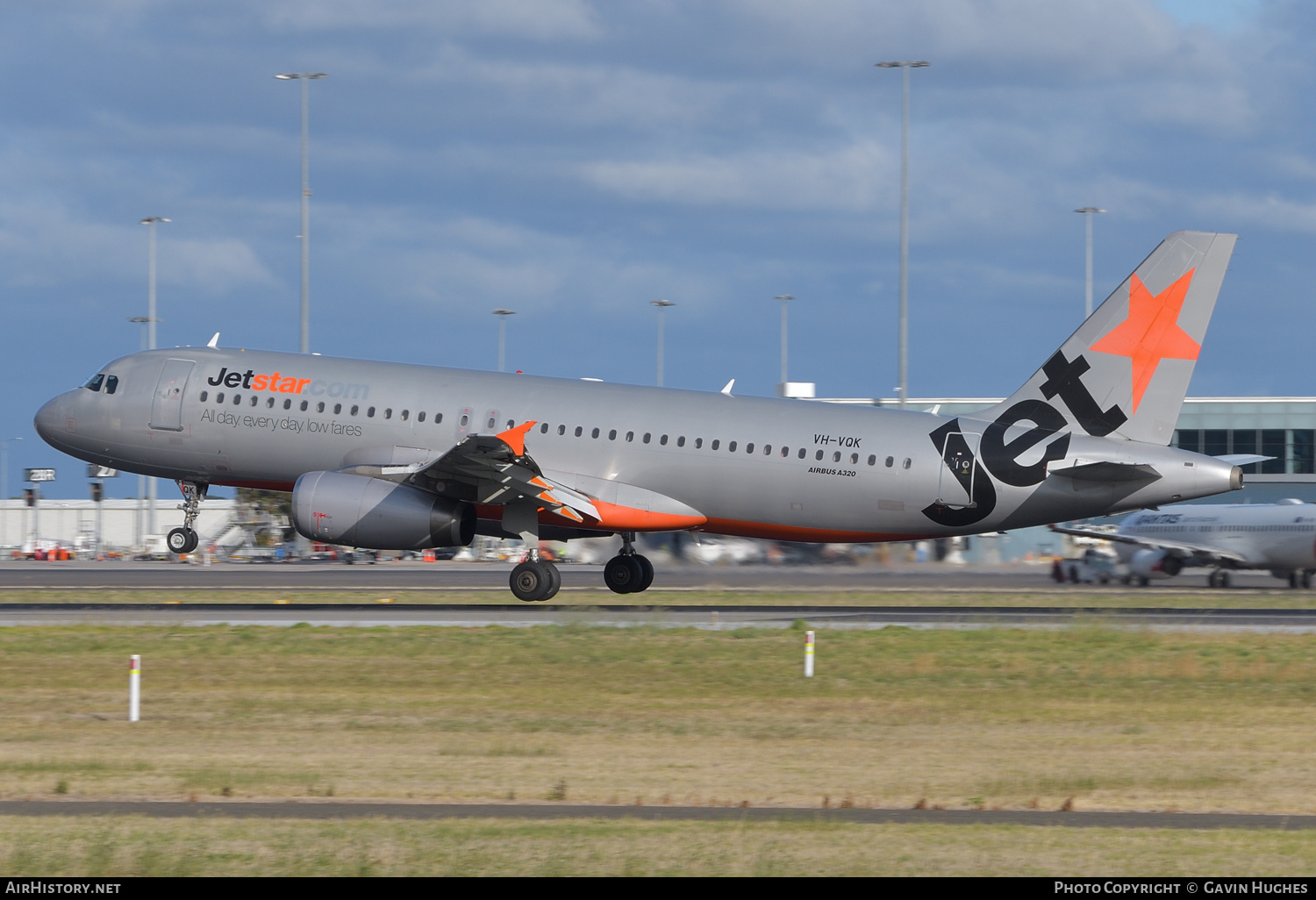 Aircraft Photo of VH-VQK | Airbus A320-232 | Jetstar Airways | AirHistory.net #217804