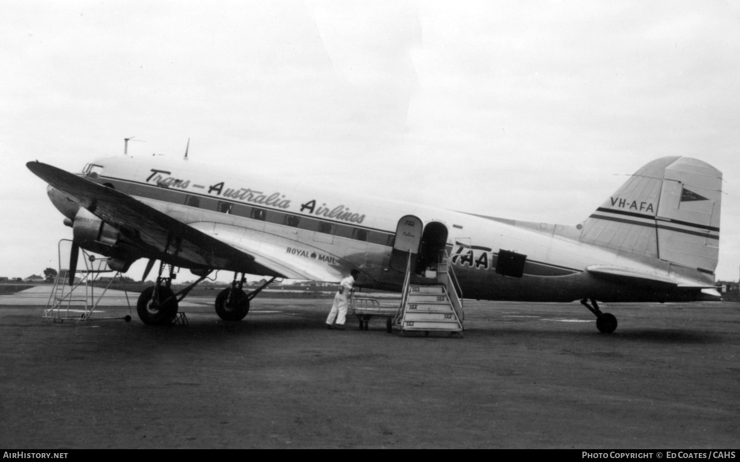 Aircraft Photo of VH-AFA | Douglas DC-3(C) | Trans-Australia Airlines - TAA | AirHistory.net #217820