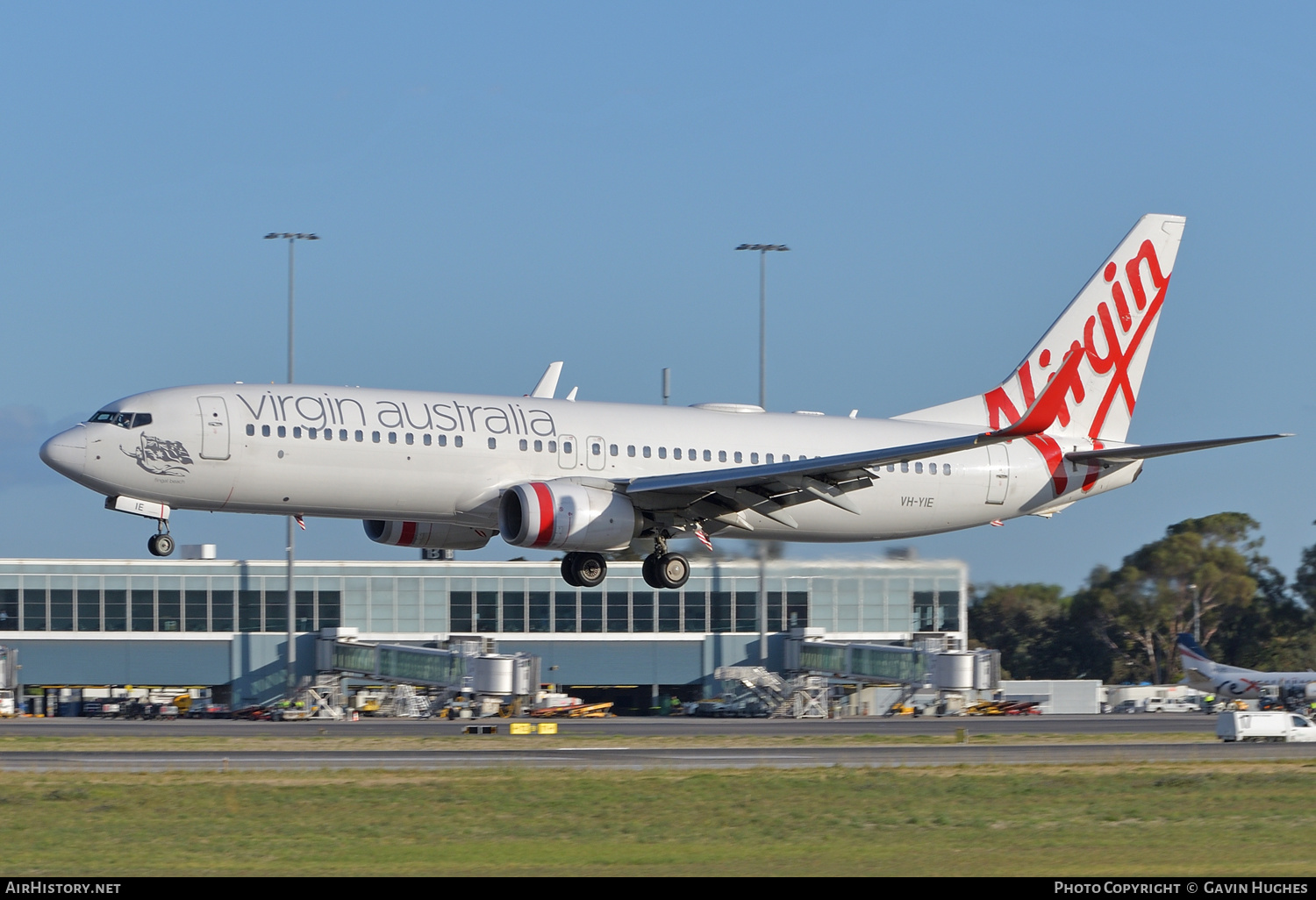 Aircraft Photo of VH-YIE | Boeing 737-8FE | Virgin Australia Airlines | AirHistory.net #217833