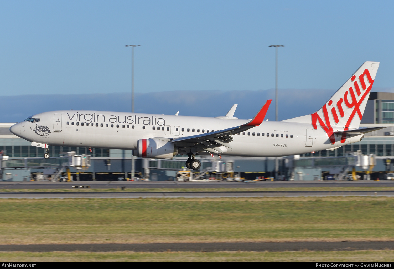 Aircraft Photo of VH-YVD | Boeing 737-8FE | Virgin Australia Airlines | AirHistory.net #217837