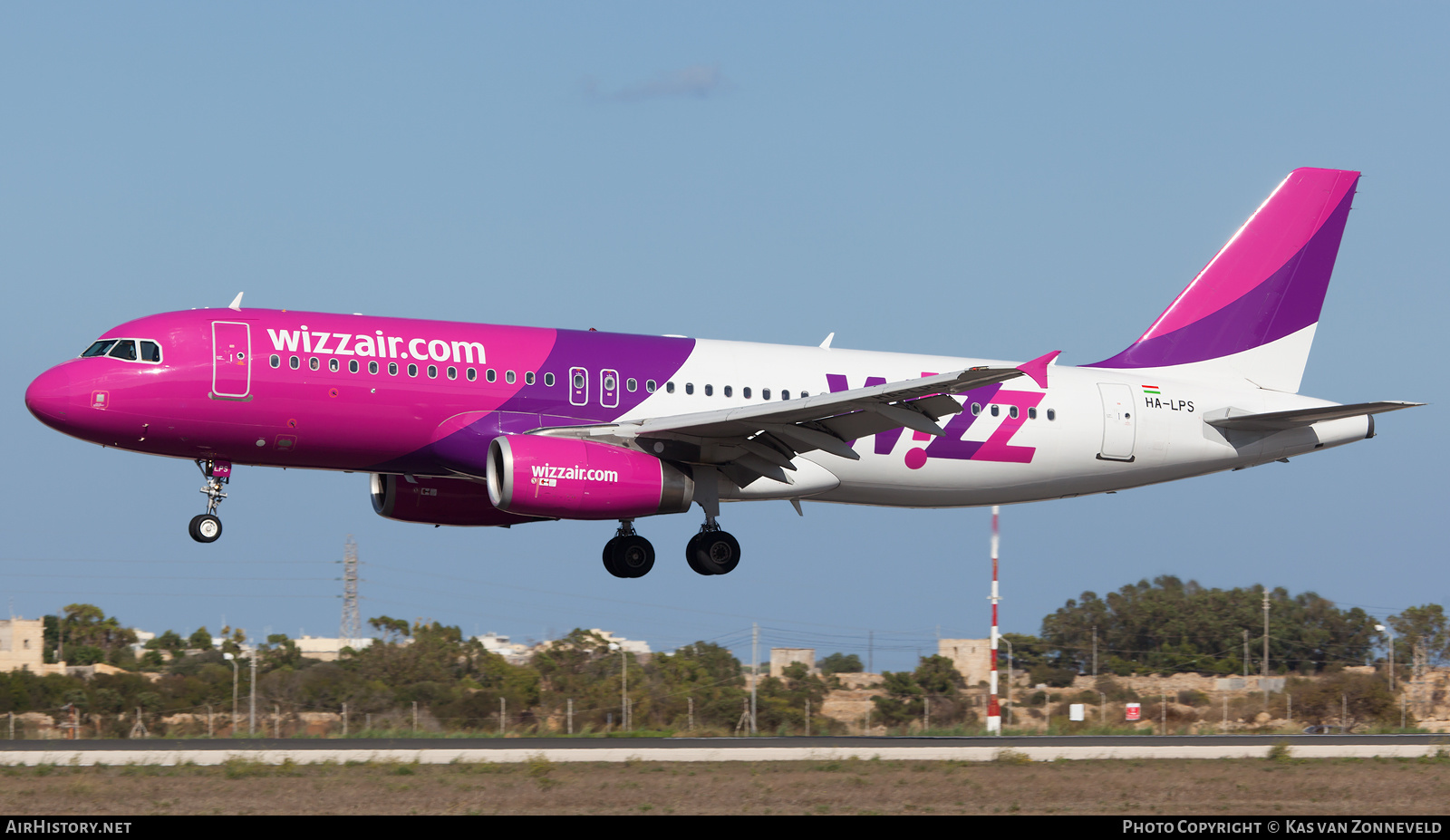 Aircraft Photo of HA-LPS | Airbus A320-232 | Wizz Air | AirHistory.net #217844