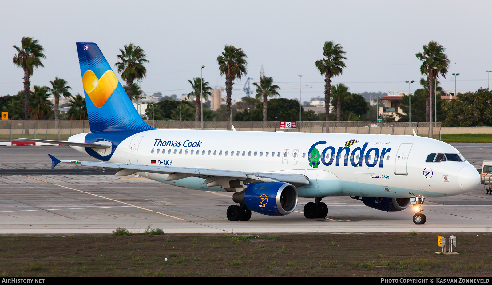 Aircraft Photo of D-AICH | Airbus A320-212 | Condor Flugdienst | AirHistory.net #217845