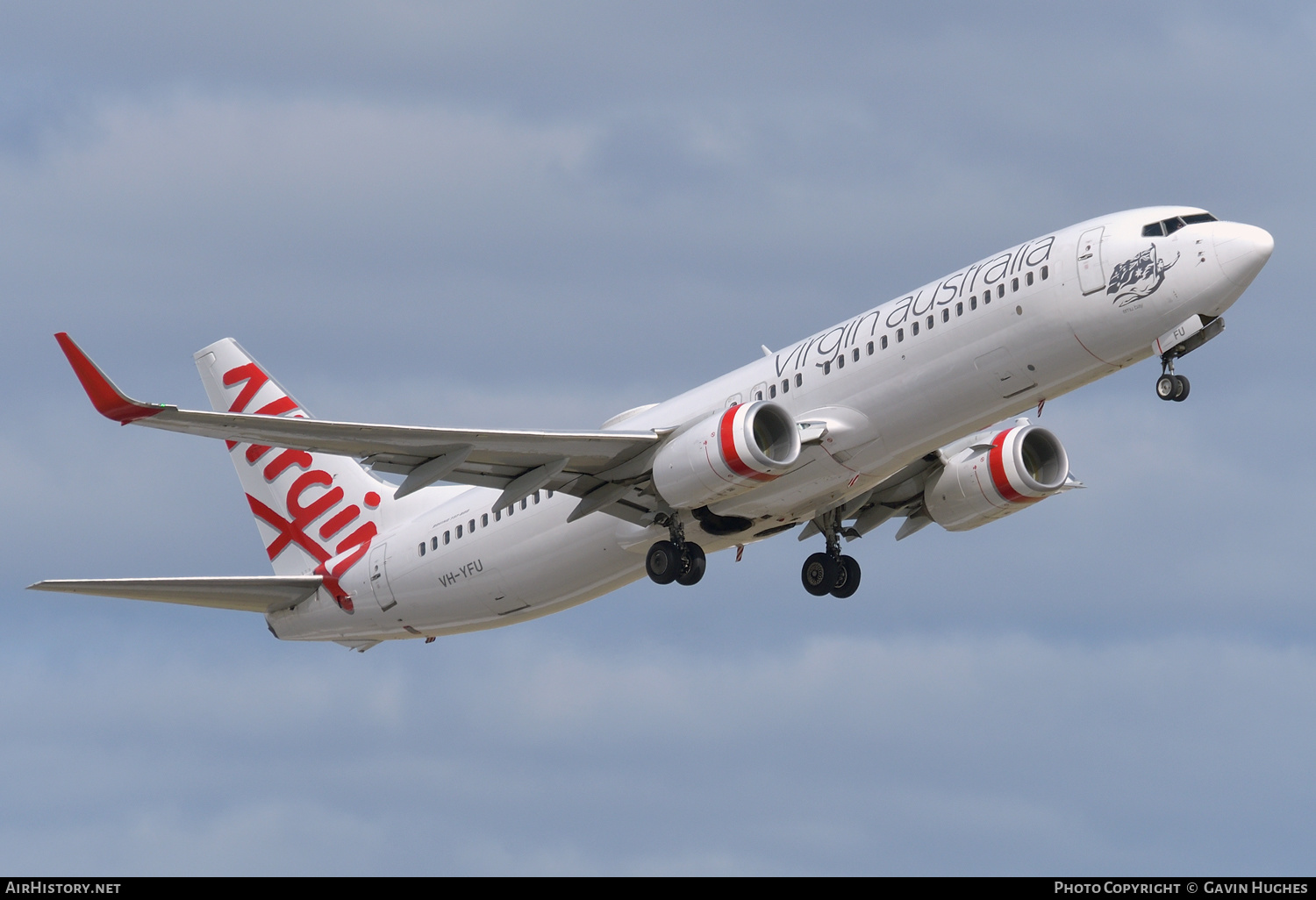 Aircraft Photo of VH-YFU | Boeing 737-8FE | Virgin Australia Airlines | AirHistory.net #217847