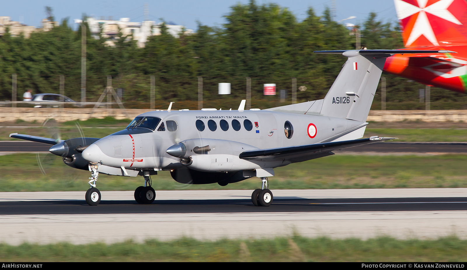 Aircraft Photo of AS1126 | Hawker Beechcraft B200 King Air | Malta - Air Force | AirHistory.net #217863