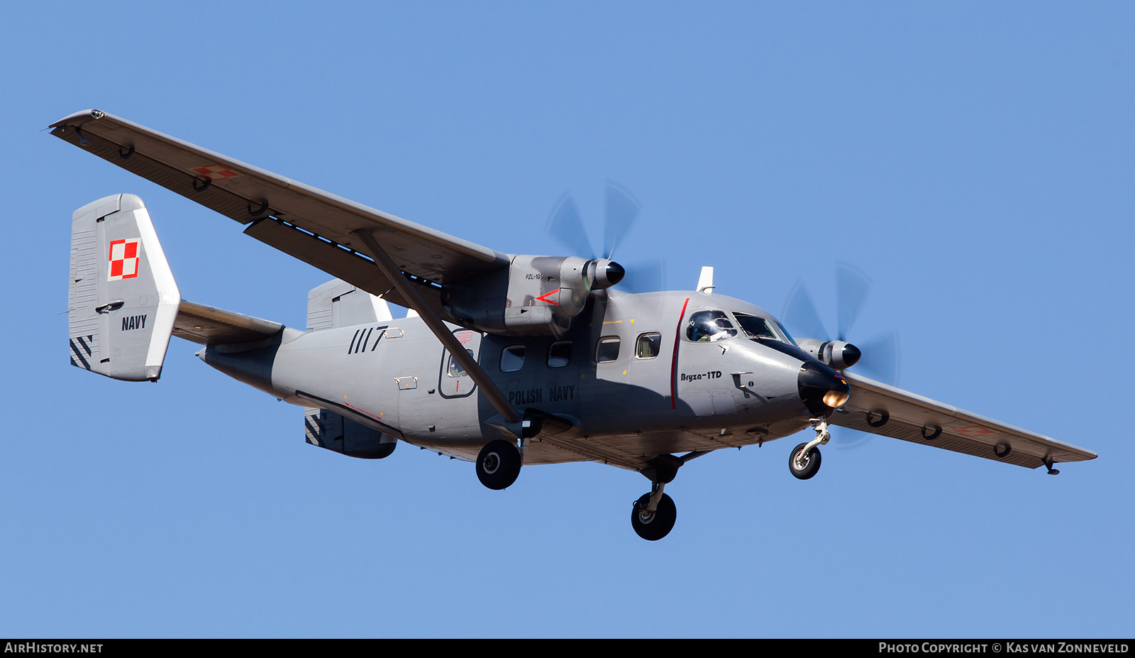 Aircraft Photo of 1117 | PZL-Mielec M-28B Bryza 1TD | Poland - Navy | AirHistory.net #217876