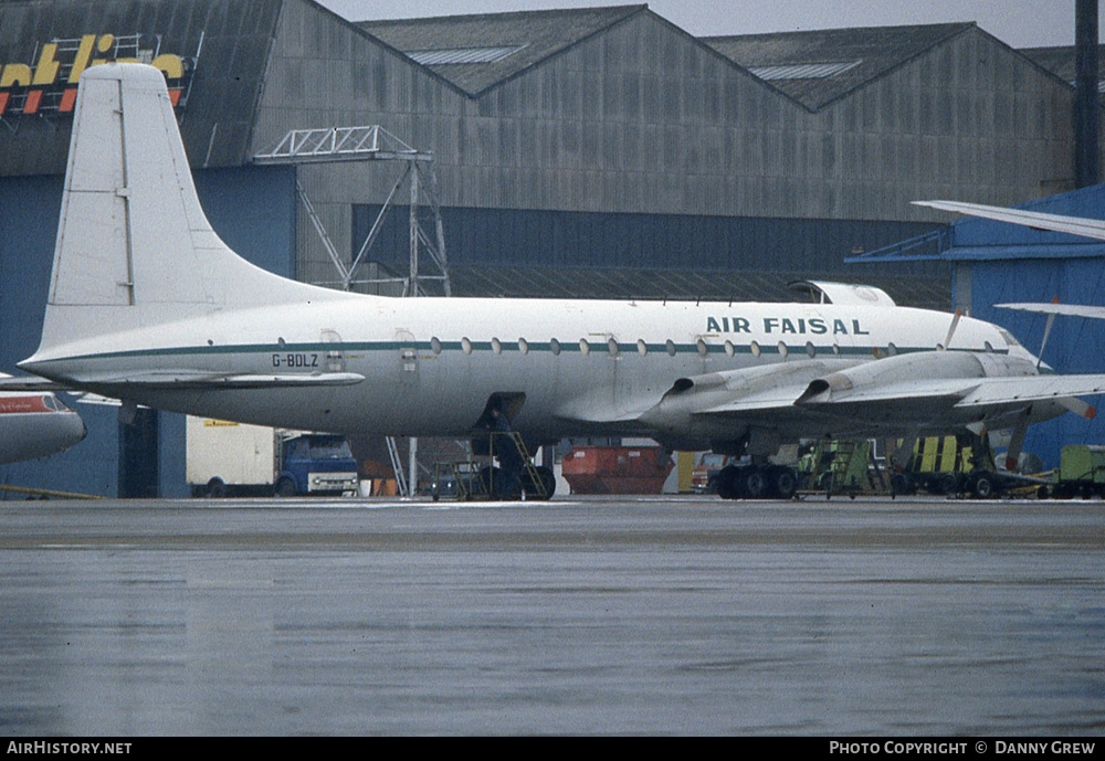 Aircraft Photo of G-BDLZ | Bristol 175 Britannia 253F | Air Faisal | AirHistory.net #217878