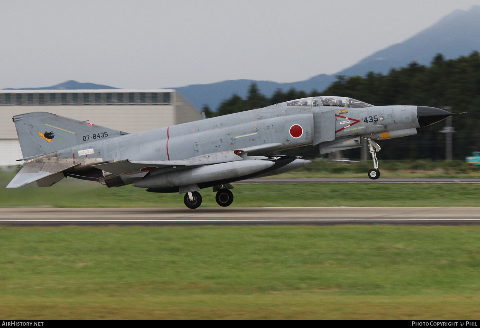 Aircraft Photo of 07-8435 | McDonnell Douglas F-4EJ Kai Phantom II | Japan - Air Force | AirHistory.net #217880