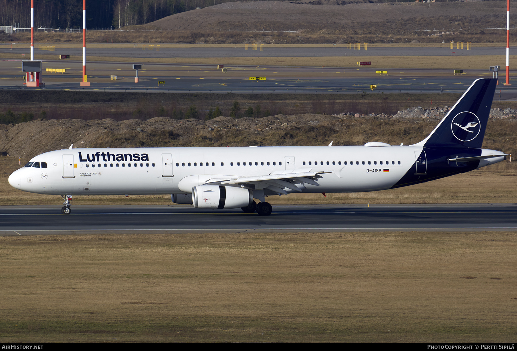 Aircraft Photo of D-AISP | Airbus A321-231 | Lufthansa | AirHistory.net #217899