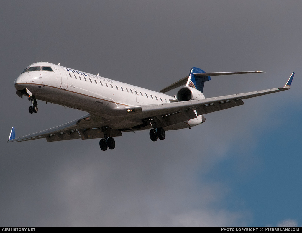 Aircraft Photo of N155GJ | Bombardier CRJ-701ER (CL-600-2C10) | United Express | AirHistory.net #217912