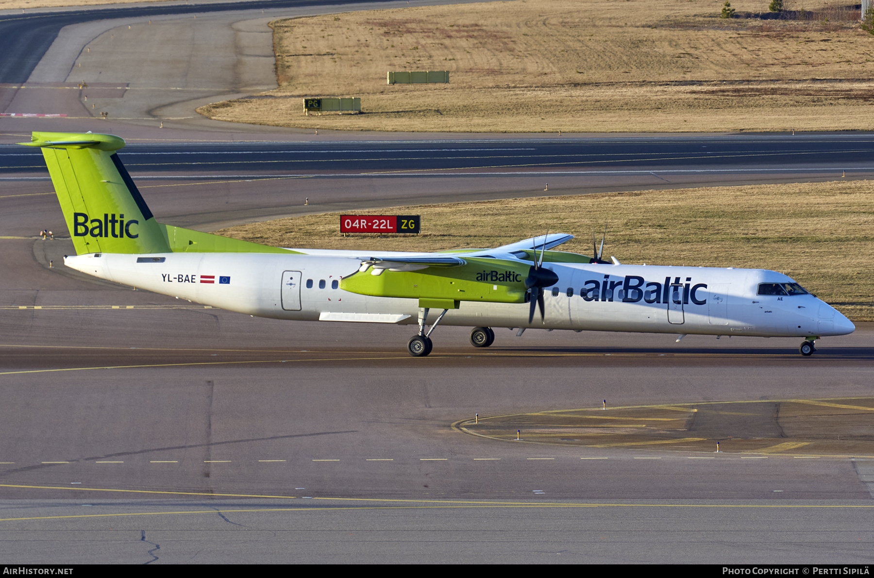 Aircraft Photo of YL-BAE | Bombardier DHC-8-402 Dash 8 | AirBaltic | AirHistory.net #217922