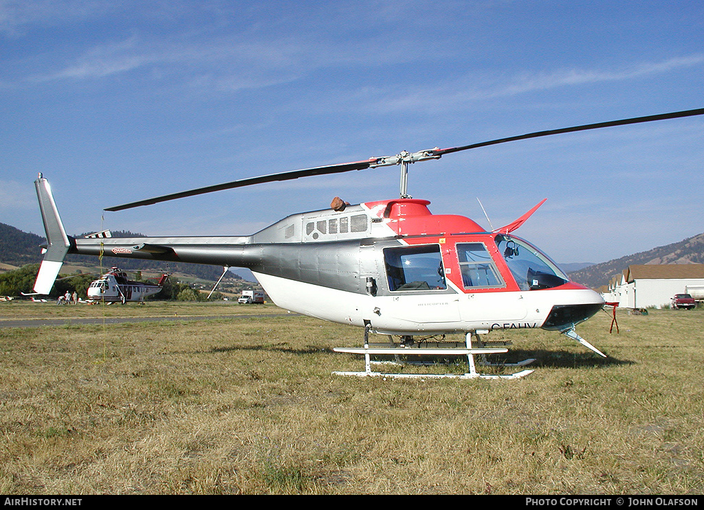 Aircraft Photo of C-FAHV | Bell 206B JetRanger II | United Helicopters | AirHistory.net #217930