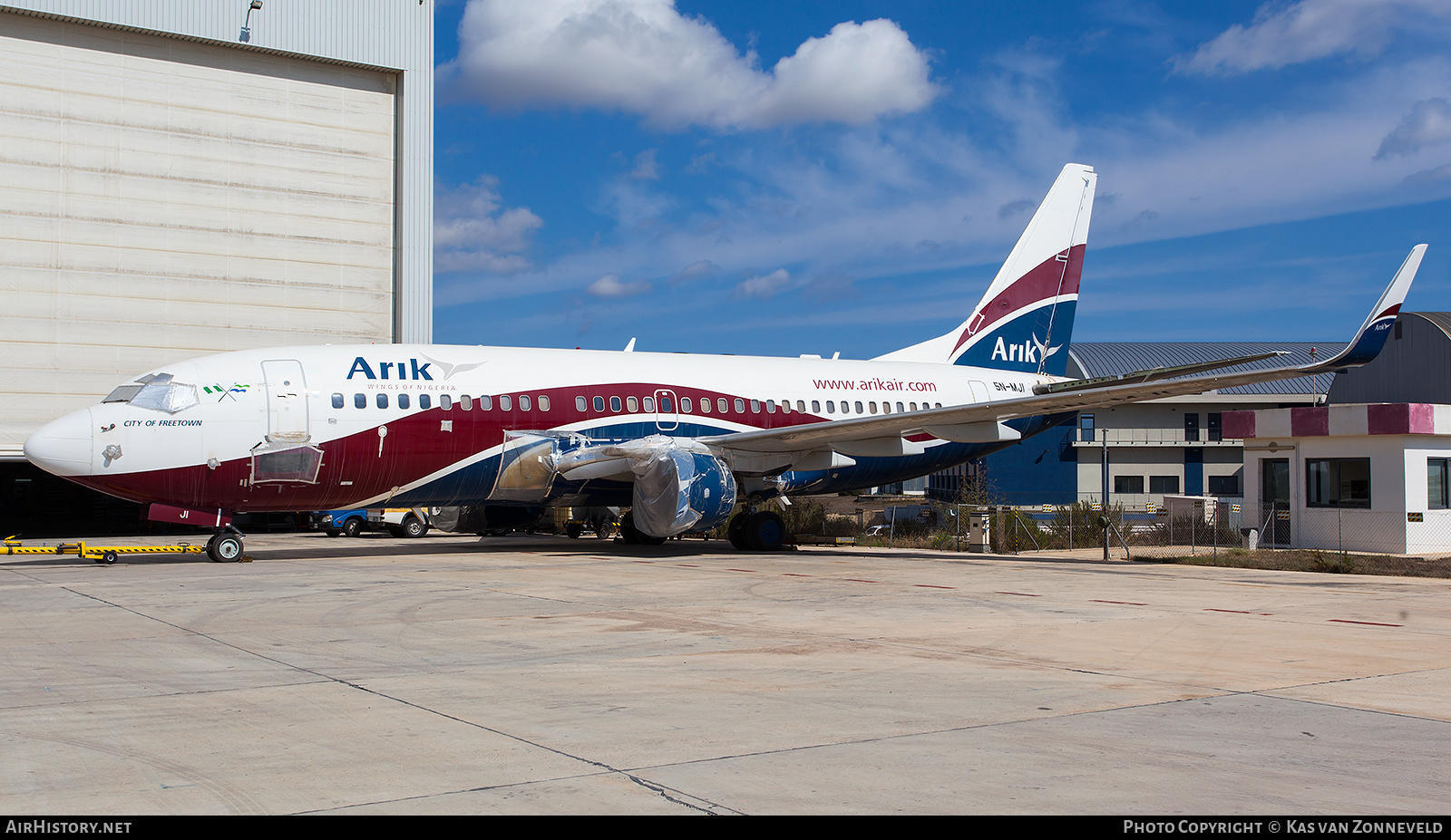 Aircraft Photo of 5N-MJI | Boeing 737-76N | Arik Air | AirHistory.net #217938