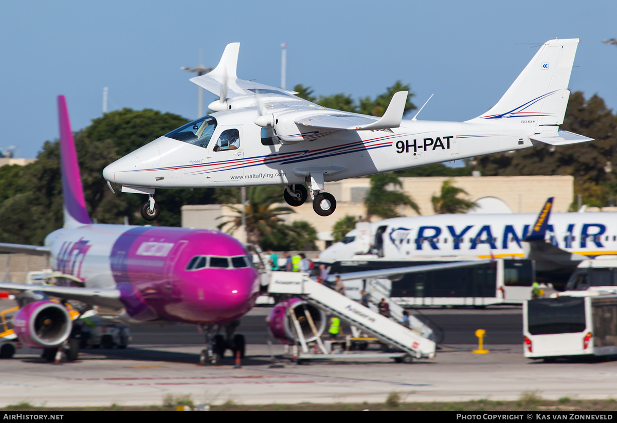 Aircraft Photo of 9H-PAT | Tecnam P-2006T | Malta Wings | AirHistory.net #217963