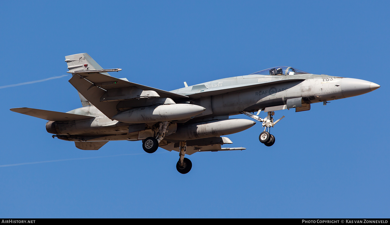 Aircraft Photo of 188783 | McDonnell Douglas CF-188 Hornet | Canada - Air Force | AirHistory.net #217976