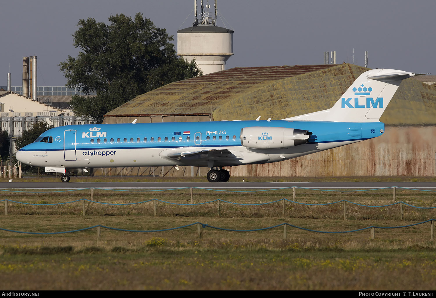 Aircraft Photo of PH-KZG | Fokker 70 (F28-0070) | KLM Cityhopper | AirHistory.net #217979
