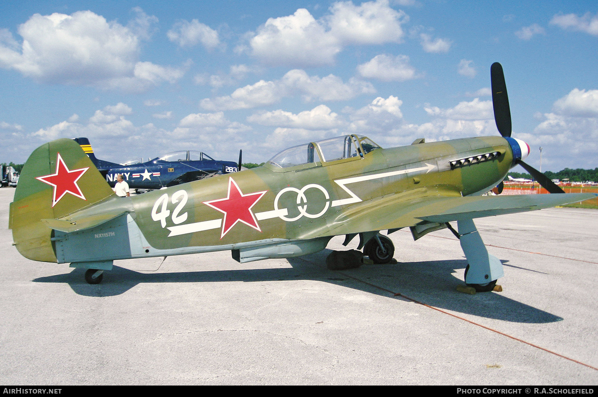 Aircraft Photo of N1157H / NX1157H | Yakovlev Yak-9UM | Soviet Union - Air Force | AirHistory.net #217980