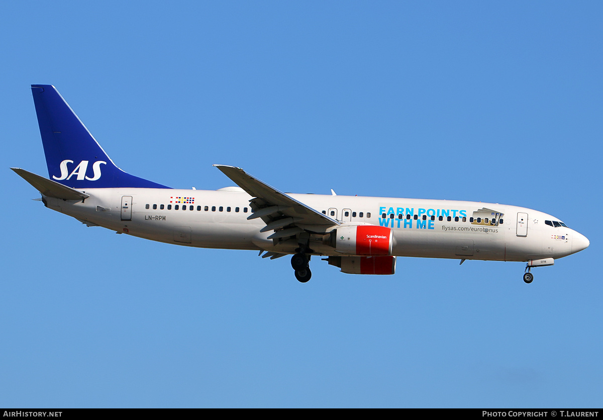 Aircraft Photo of LN-RPM | Boeing 737-883 | Scandinavian Airlines - SAS | AirHistory.net #217983