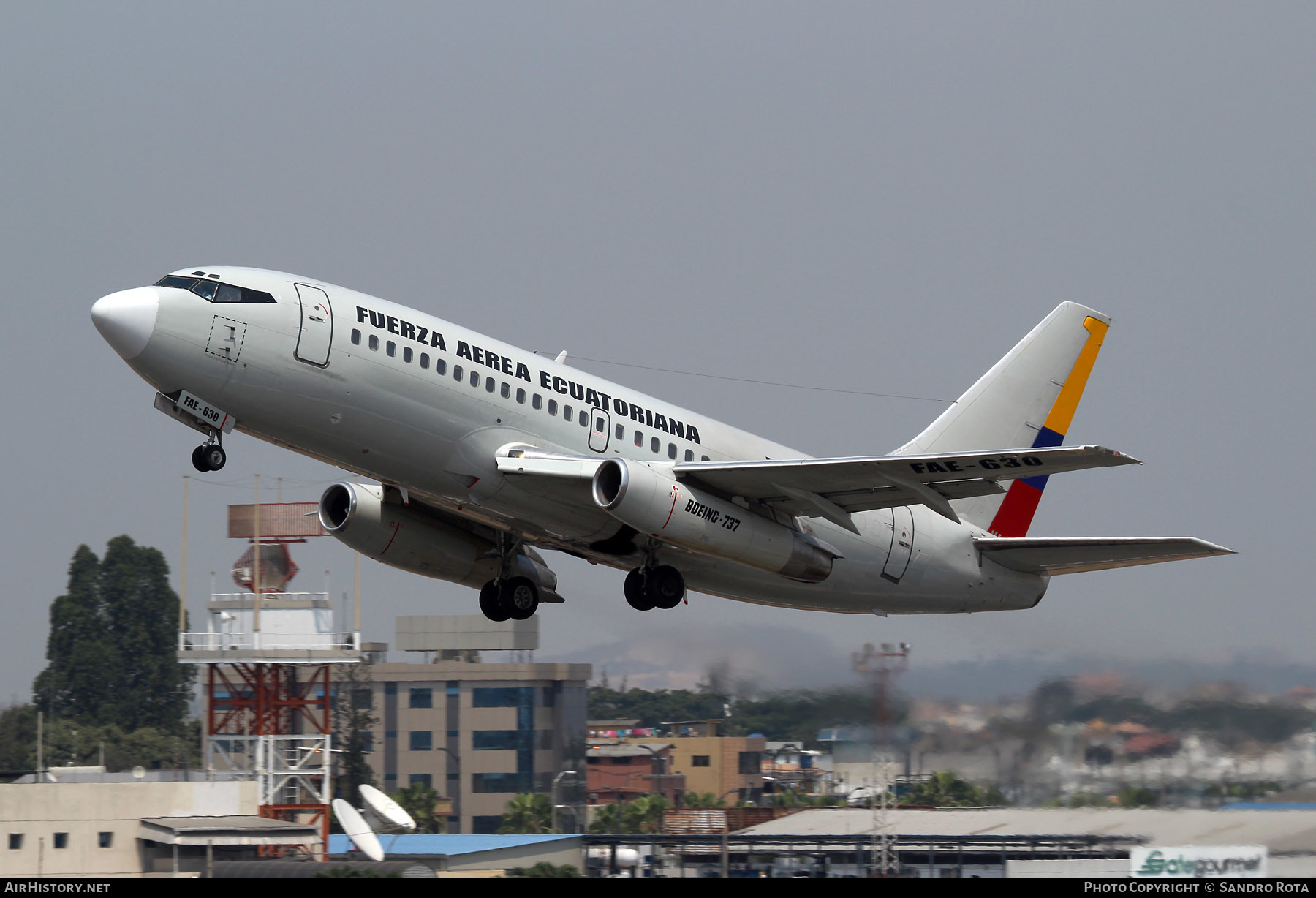 Aircraft Photo of FAE-630 | Boeing 737-236/Adv | Ecuador - Air Force | AirHistory.net #217994
