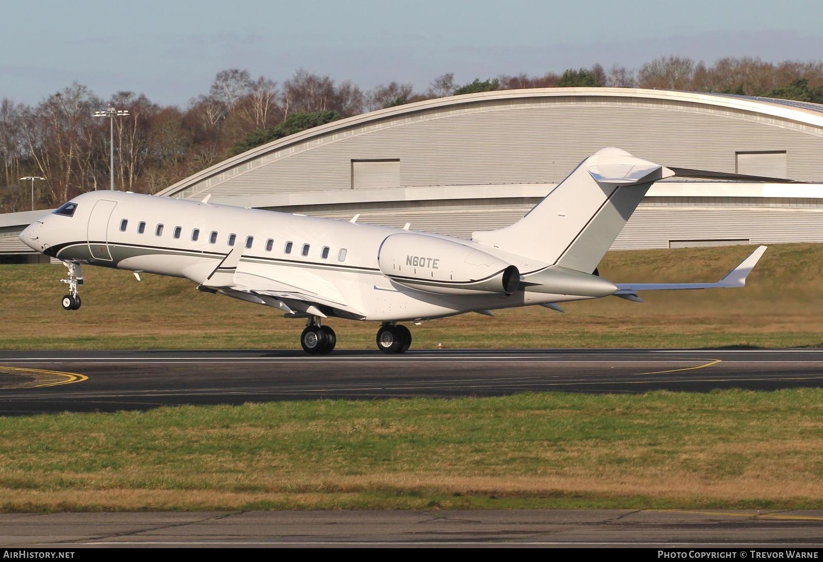 Aircraft Photo of N60TE | Bombardier Global 6000 (BD-700-1A10) | AirHistory.net #218000